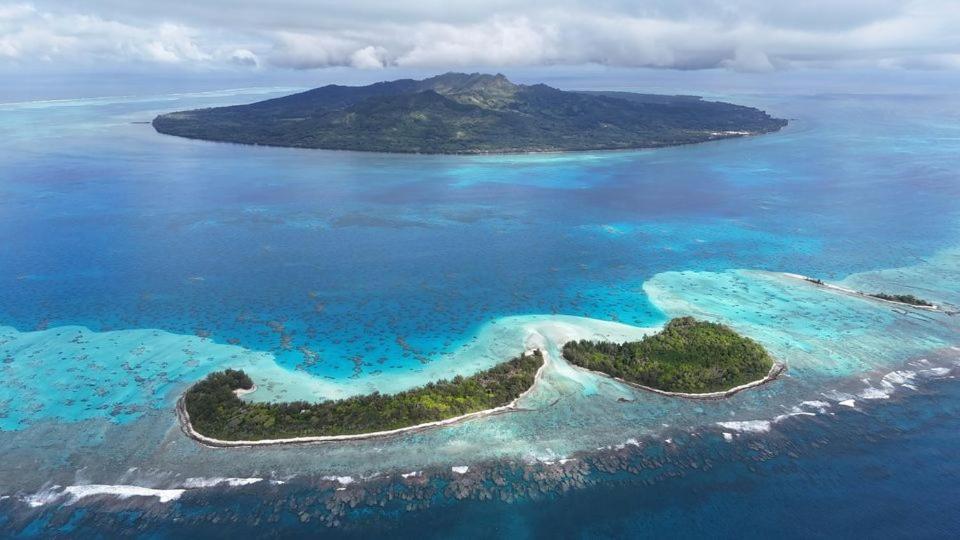Mara'Ai Le Spot Tubuai, Chambre Triple Deluxe Mahu Sdb Privee Avec Piscine Mataura Eksteriør billede