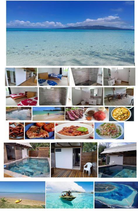 Mara'Ai Le Spot Tubuai, Chambre Triple Deluxe Mahu Sdb Privee Avec Piscine Mataura Eksteriør billede